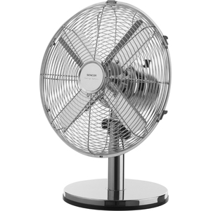 Ventilátor, 30 cm, SENCOR SFE 3040SL, asztali, ezüst