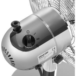 Ventilátor, 30 cm, SENCOR SFE 3040SL, asztali, ezüst