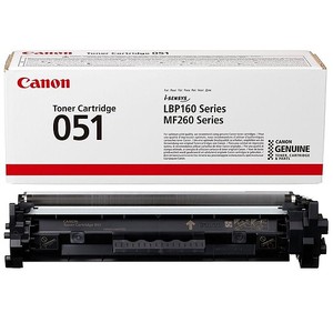 Canon CRG-051, eredeti lézertoner, 1,7K, fekete