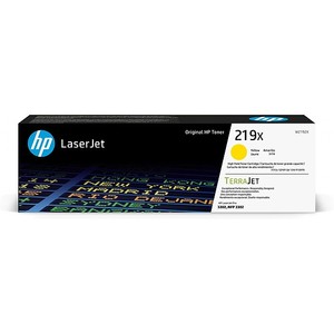 HP W2192X/No.219X, eredeti l&eacute;zertoner, 2,5K, yellow