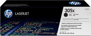 HP CE410X/No.305X, eredeti lézertoner, 4000 oldal,  fekete