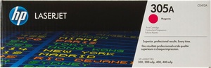 HP CE413A/No.305A, eredeti lézertoner, 2600 oldal, vörös
