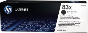 HP CF283X/83X, eredeti, 2,2K, lézertoner, 2.200 oldal, fekete