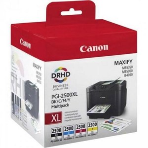 Canon PGI-2500XL, eredeti tintapatron, Multipack (B+C+M+Y)