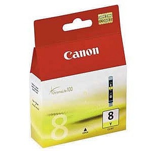 Canon CLI-8Y, eredeti tintapatron, 13 ml, sárga
