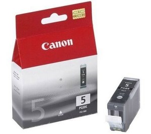 Canon PGI-5Bk, eredeti, tintapatron, 26 ml, fekete