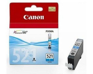 Canon CLI-521C eredeti, tintapatron, 535 oldal, kék