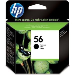 HP C6656A/56, eredeti, tintapatron, 19 ml, fekete