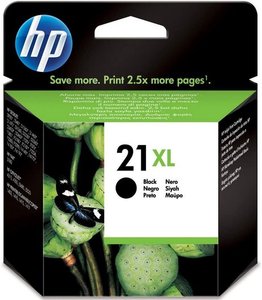 HP C9351CE/No.21XL, eredeti, tintapatron 19 ml, fekete