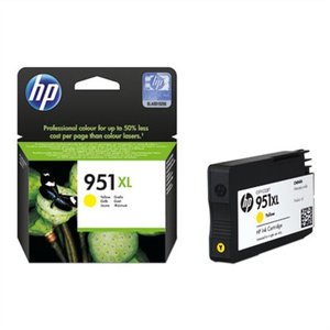 HP CN048AE/No.951XL, eredeti, tintapatron, 1500 oldal, sárga