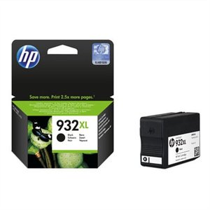 HP CN053AE/No.932XL, eredeti, tintapatron, 1000 oldal, fekete