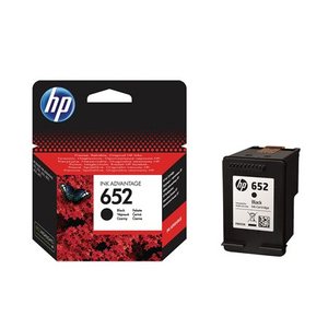 HP F6V25AE/No.652, eredeti tintapatron, 360 oldal, fekete