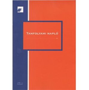 Tanfolyami napló A4, 64 oldal, A.9034-1