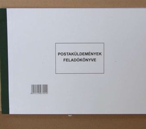 Postaküldemények feladókönyve C.7976-12/UJ, A/4, fekvő, 150 lapos