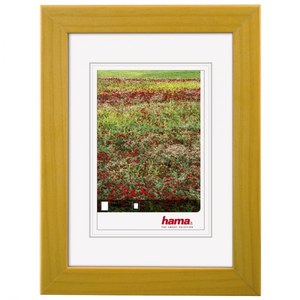 Képkeret 10x15cm HAMA Foggia, fakeretes, kukorica sárga