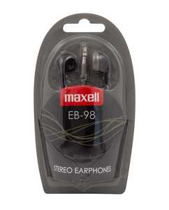 Fülhallgató MAXELL EB-98, vezetékes, fekete