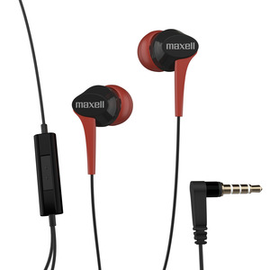 Fülhallgató MAXELL Fusion, + mikrofonnal, vezetékes, Rosso