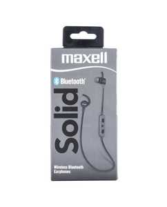 Fülhallgató MAXELL Solid BT, Bluetooth, + mikrofonnal, fekete