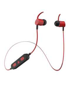 Fülhallgató MAXELL Solid BT, Bluetooth, + mikrofonnal, piros