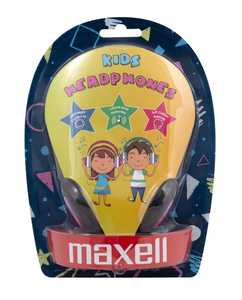 Fejhallgató MAXELL Kids Safe, vezetékes, pink