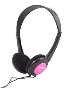 Fejhallgató MAXELL Kids Safe, vezetékes, pink