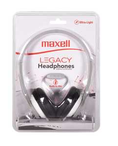 Fejhallgató MAXELL Legacy, vezetékes, fehér