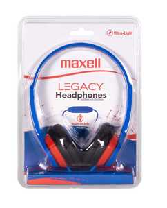Fejhallgató MAXELL Legacy, vezetékes, kék