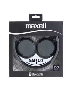 Fejhallgató MAXELL Smilo, Bluetooth, összecsukható, fekete