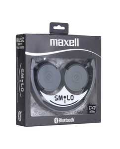 Fejhallgató MAXELL Smilo, Bluetooth, összecsukható, fekete