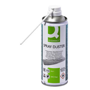 Sűrített levegő spray 400 ml, Q-CONNECT KF04499, HFC mentes