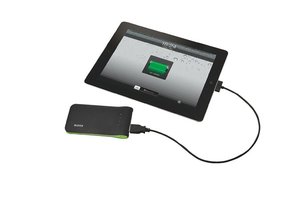 Töltő USB okostelefonokhoz, táblagépekhez LEITZ Complete fekete