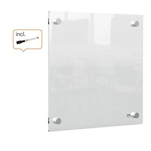 Eml&eacute;keztetőt&aacute;bla 30x30 cm, NOBO Home, akril, fali, &aacute;tl&aacute;tsz&oacute;