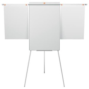 Flipchart t&aacute;bla 68x105 cm NOBO Impression Pro, m&aacute;gneses, 2 db seg&eacute;dkar,