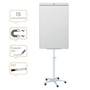 Flipchart t&aacute;bla 70x200 cm NOBO Impression Pro, mobil, m&aacute;gneses, feh&eacute;r