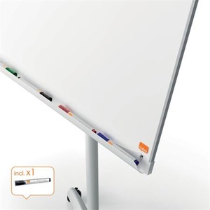 Flipchart t&aacute;bla 70x100 cm NOBO Premium Plus, mobil, m&aacute;gneses, feh&eacute;r