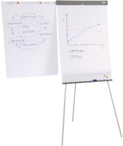 Flipchart tábla 70x103 cm, SPOKO S0713, Vario Stand, fehér