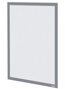 Plak&aacute;tkeret A3, NOBO, ez&uuml;st, műanyag keret, &ouml;ntapad&oacute;s, m&aacute;gneses, 2 db