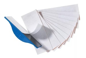 Ut&aacute;nt&ouml;ltő t&aacute;blat&ouml;rlőh&ouml;z, NOBO, 10 db-os, &ouml;ntapad&oacute; filcbet&eacute;t