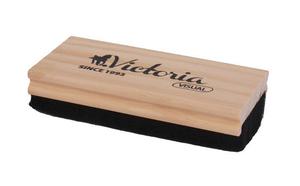 T&aacute;blat&ouml;rlő szivacs, VICTORIA, 125x55x27 mm, fah&aacute;zas