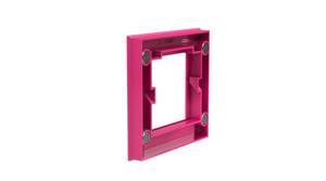 Mágnes négyzet, DAHLE 95553, XL, 75x75 mm, fénykép keret, rózsaszín
