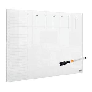 Tervezőt&aacute;bla A3, NOBO Home, akril, fali/asztali, heti, &aacute;tl&aacute;tsz&oacute;